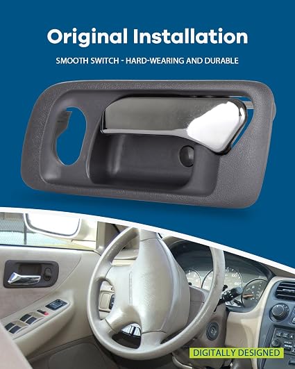Manija de puerta delantera izquierda del conductor LUJUNTEC para Honda Accord 1998-2002 - Quierox - Tienda Online