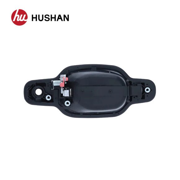 Manija de puerta exterior, Palanca cromada + carcasa negra delantera izquierda - Quierox - Tienda Online