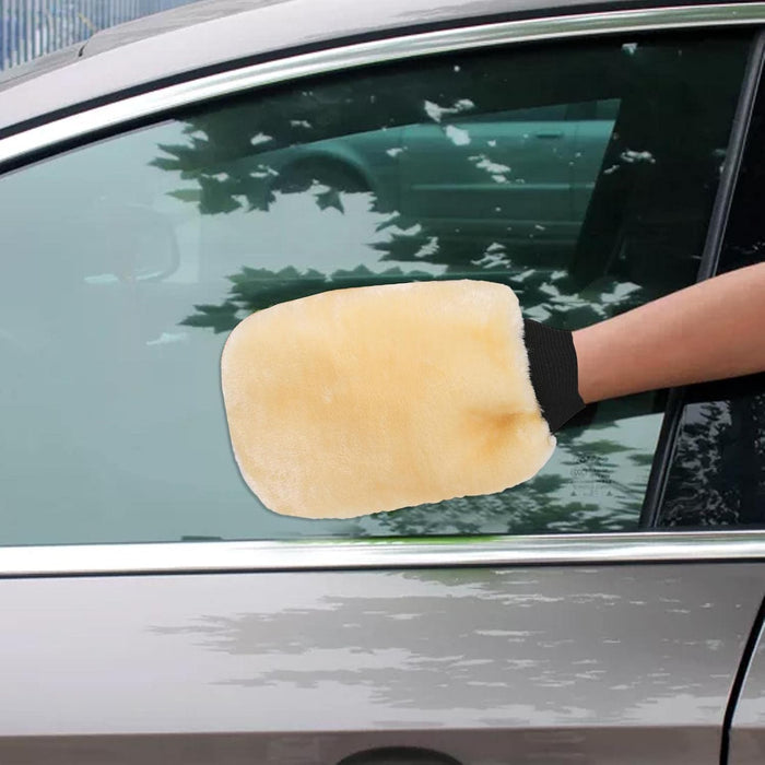 Manopla de Limpieza de Microfibra para Coche, de Lana para Lavado de Autos - Quierox - Tienda Online
