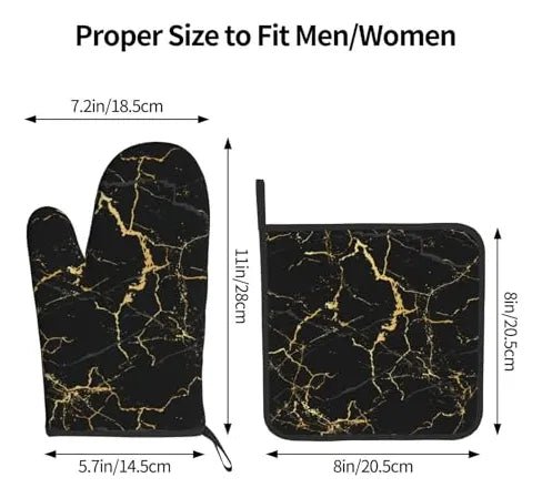 Manoplas De Horno Y Agarraderas De 2 Piezas Con Textura - Quierox - Tienda Online