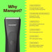 MANSPOT Manscape - Recortadora de pelo de ingle y vello púbico p/hombres - Quierox - Tienda Online