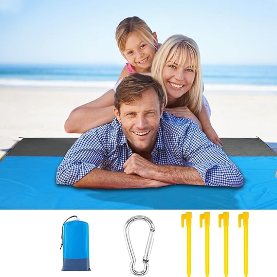 Manta de Picnic Ultraligera Manta Playa Impermeable al Aire Libre para la Playa - Quierox - Tienda Online