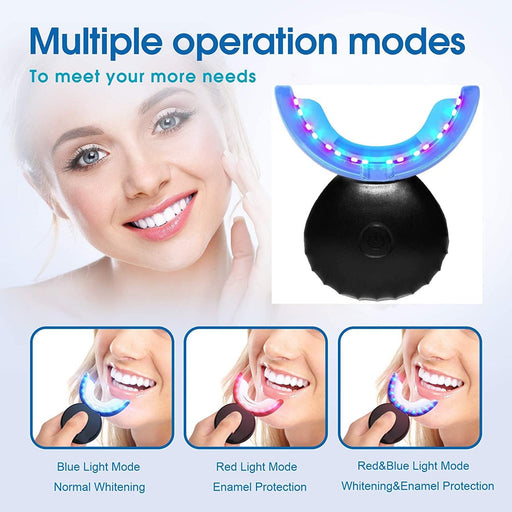 Maquina de blanqueamiento dental con 32 potentes luces LED aceleradoras para blanquear - Quierox - Tienda Online