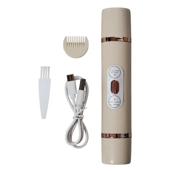 Maquina depiladora doble cabezal, hoja de abezal redondo para afeitar la raíz del cabello - Quierox - Tienda Online