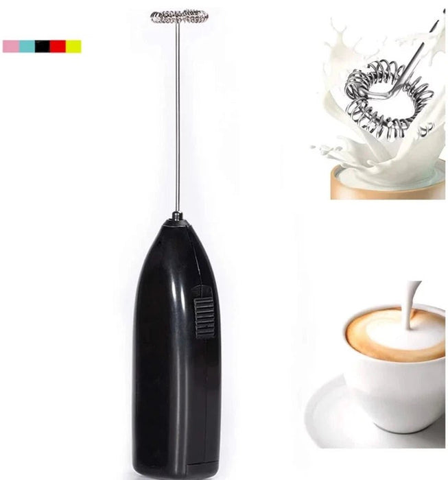 Máquina para capuchino, batidora de mano a pilas, espumadora de leche - Quierox - Tienda Online