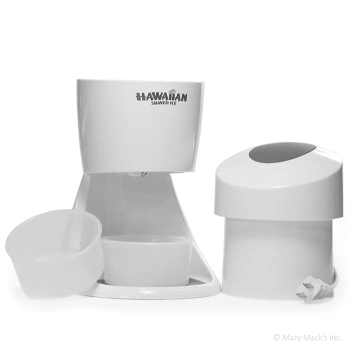 Máquina para raspados y conos de nieve hawaianos S900A con 2 moldes de plástico reutilizables - Quierox - Tienda Online