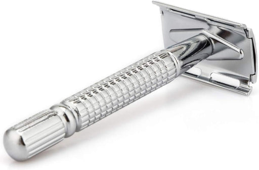 Maquinilla de afeitar de seguridad de doble filo para hombre y mujer, afeitadora de depilación clásica - Quierox - Tienda Online