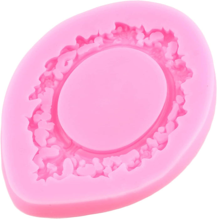 Marco de fotos para fondant, molde de silicona para decoración - Quierox - Tienda Online