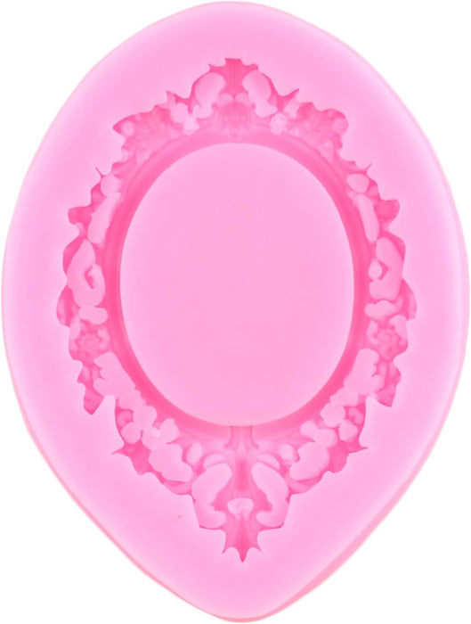 Marco de fotos para fondant, molde de silicona para decoración - Quierox - Tienda Online