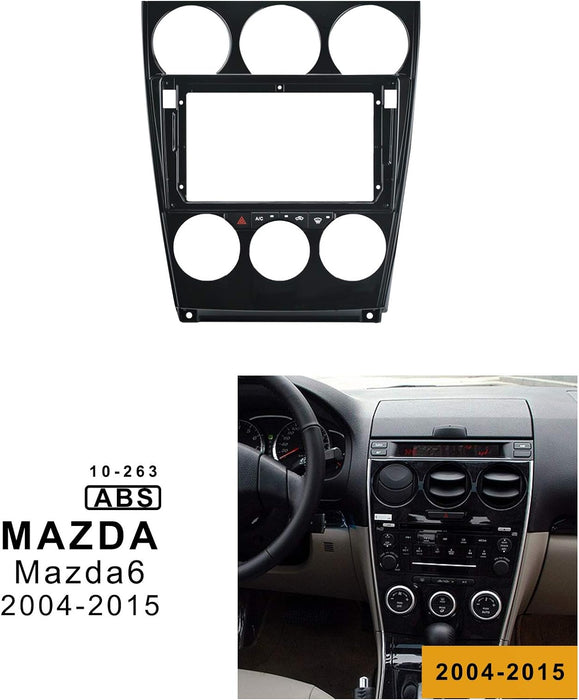 Marco de radio de coche para Mazda 6 2004 - 2015 - Quierox - Tienda Online