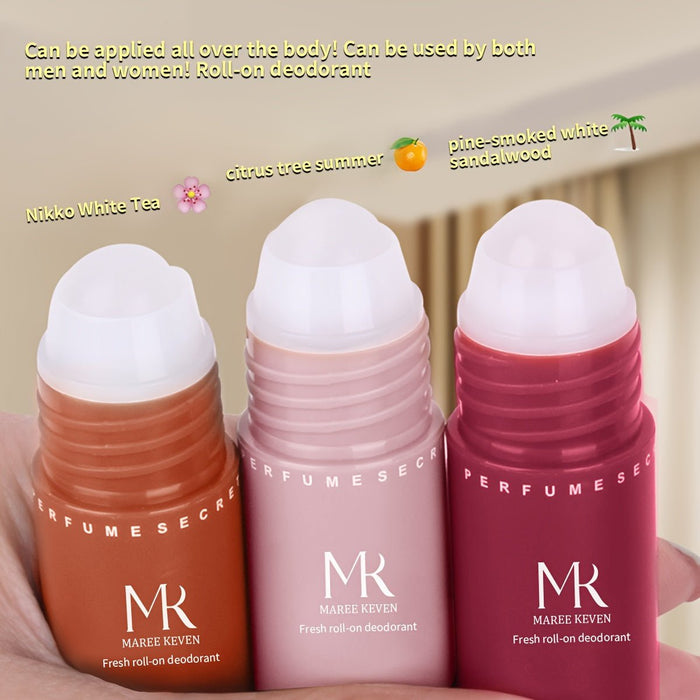 Maree Keven Desodorante roll - on Fresh Roll - On Perfume Dew 20ml x3 - Quierox - Tienda Online