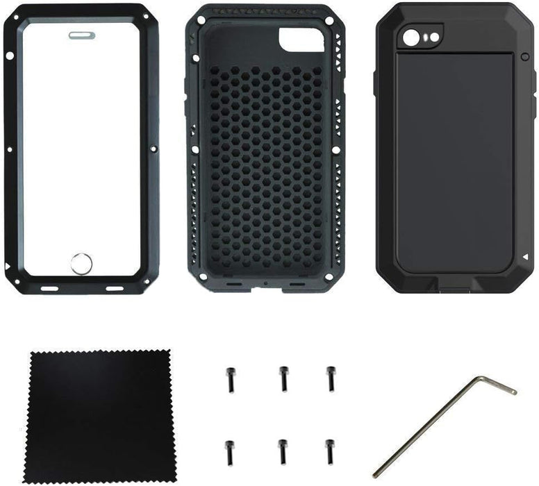 Marrkey Funda protectora de cuerpo completo 360 para iPhone 8 Plus, resistente - Quierox - Tienda Online