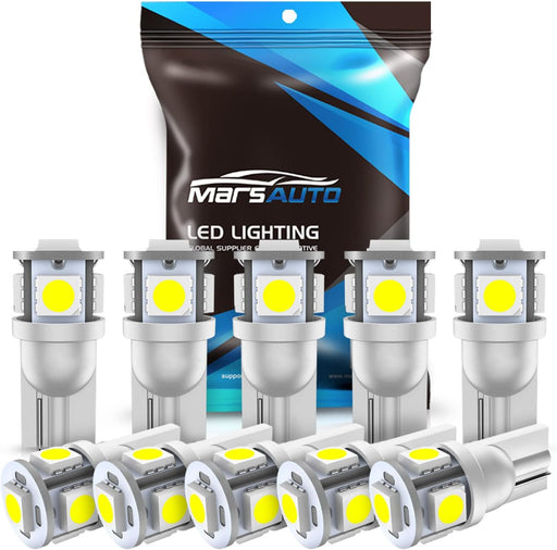 Marsauto bombillas LED 6000 K blanco (paquete de 10) - Quierox - Tienda Online