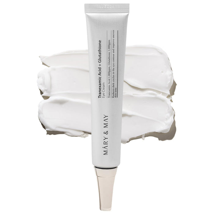 Mary&May Crema de ojos con ácido tranexámico + glutatión (1.05 oz), cuidado de la piel - Quierox - Tienda Online