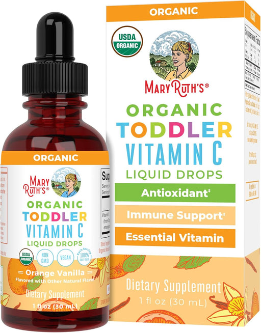 MaryRuth Organics Gotas de vitamina C para niños pequeños - Quierox - Tienda Online