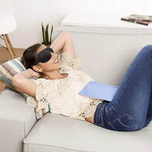 Máscara Para Dormir Mejorada, Con Correa Ajustable Cómoda Y Suave - Quierox - Tienda Online