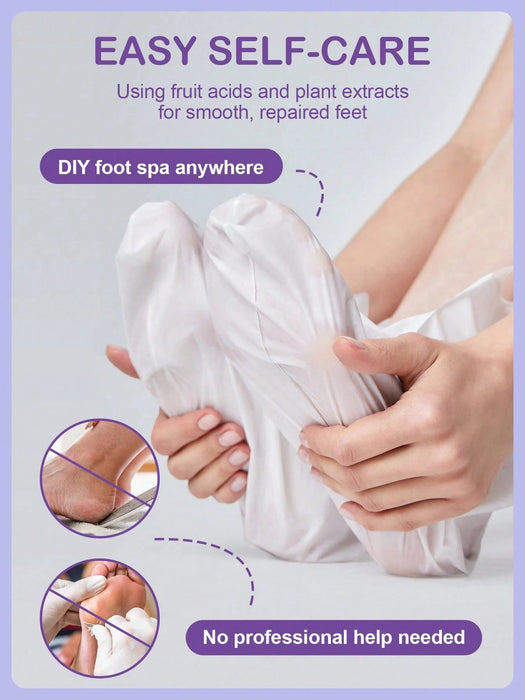 Mascarilla de piel de lavanda para los pies, Peeling para pies agrietados - Quierox - Tienda Online