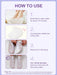 Mascarilla de piel de lavanda para los pies, Peeling para pies agrietados - Quierox - Tienda Online