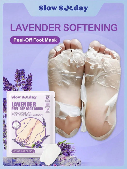 Mascarilla de piel de lavanda para los pies, Peeling para pies agrietados - Quierox - Tienda Online