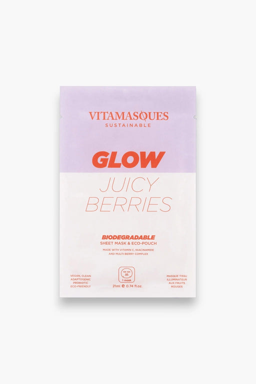 Mascarilla de tela biodegradable Glow - Quierox - Tienda Online