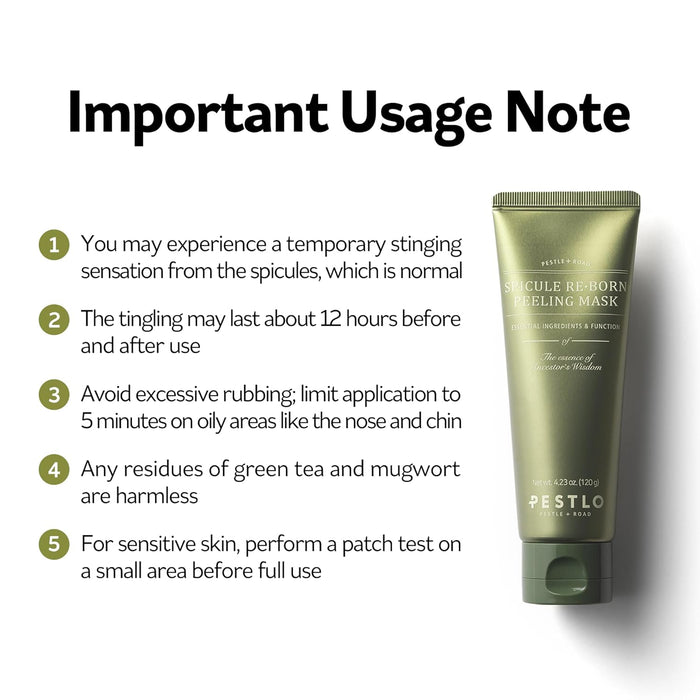 Mascarilla exfoliante PESTLO Spicule Re - Born 120 ml: exfoliación suave, nutritiva - Quierox - Tienda Online