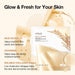 Mascarilla facial de colágeno ANUA Rice 70 Glow, nocturna para una piel radiante - Quierox - Tienda Online