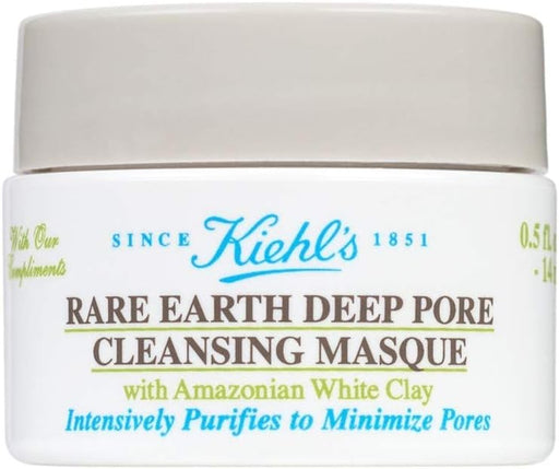 Mascarilla limpiadora de poros de tierras raras Kiehls 0.5fl.oz - TAMAÑO DE VIAJE - Quierox - Tienda Online