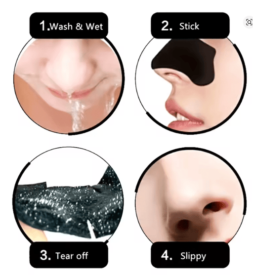 Mascarilla piezas para eliminar puntos negros de la nariz, 10 unidades - Quierox - Tienda Online