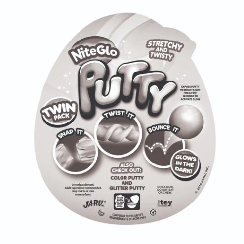 Masilla Ja - Ru Nite - Glo, 2 unidades - Quierox - Tienda Online