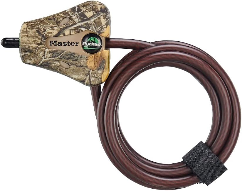 Master Lock 8418D Python Cable Lock con llave — Quierox - Tienda Online