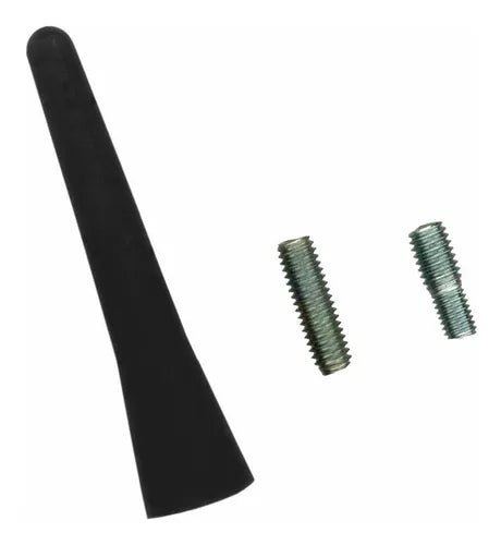 Mástil de antena corto de aluminio negro de 4 pulgadas AM/FM - Quierox - Tienda Online