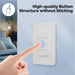 Matter - Interruptores de luz inteligentes WiFi, requiere cable netural - Quierox - Tienda Online