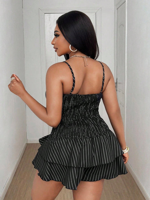 Maweii Mono de talla grande sexy sin hombros - Quierox - Tienda Online