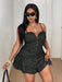 Maweii Mono de talla grande sexy sin hombros - Quierox - Tienda Online