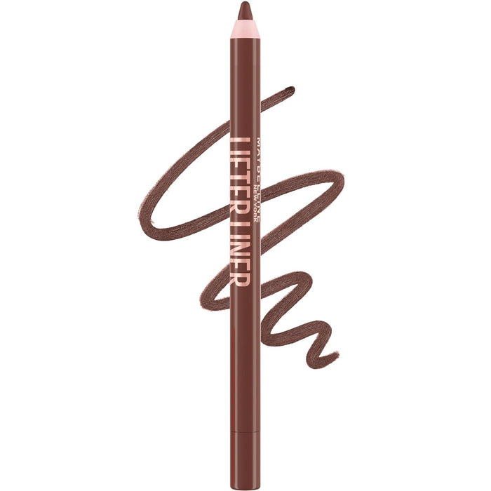 Maybelline Lápiz delineador de labios Lifter Liner con ácido hialurónico, Cross the Line, 1 unidad - Quierox - Tienda Online