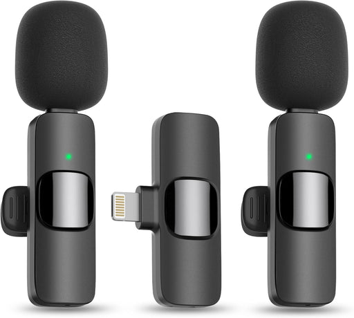 MAYBESTA Mini micrófono inalámbrico para iPhone de solapa Bluetooth para grabar de video - Quierox - Tienda Online