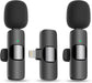 MAYBESTA Mini micrófono inalámbrico para iPhone de solapa Bluetooth para grabar de video - Quierox - Tienda Online