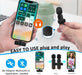 MAYBESTA Mini micrófono inalámbrico para iPhone de solapa Bluetooth para grabar de video - Quierox - Tienda Online