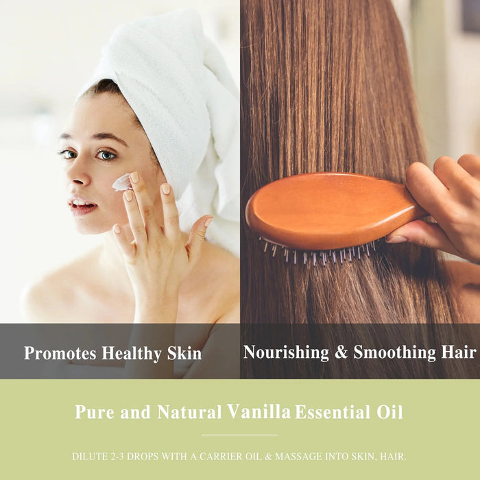 MAYJAM Aceites Esenciales de Vainilla para Aromaterapia y Difusor, Cuidado del Cabello - Quierox - Tienda Online