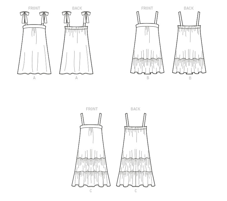 McCall Patrón de costura para vestidos - Quierox - Tienda Online