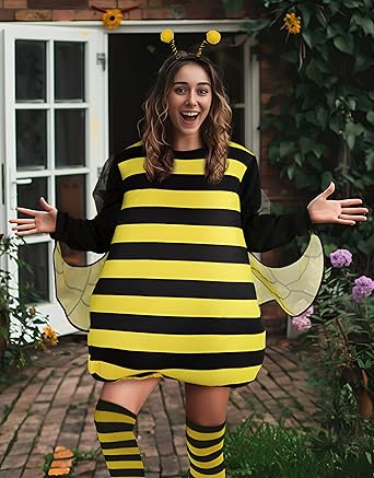 MCJC Disfraz de abejorro para adulto, divertido disfraz de Halloween, para mujer - Quierox - Tienda Online