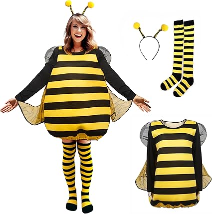 MCJC Disfraz de abejorro para adulto, divertido disfraz de Halloween, para mujer - Quierox - Tienda Online