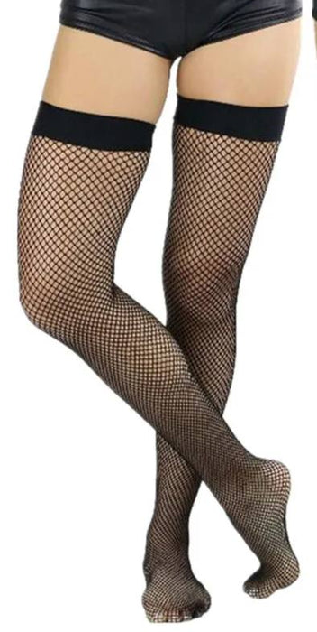 Medias look fiesta evento malla Luminel G001 (negro) - Quierox - Tienda Online