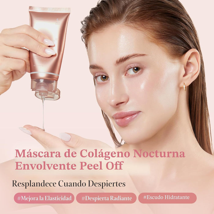 medicube Máscara de envoltura de colágeno para una piel brillante - Quierox - Tienda Online