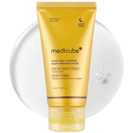 medicube Mascarilla Exfoliante Nocturna Envolvente de Ácido Kójico - Quierox - Tienda Online