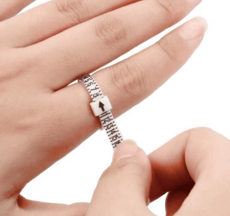 Medidor de anillos, herramienta de medición de tamaño de dedo - Quierox - Tienda Online