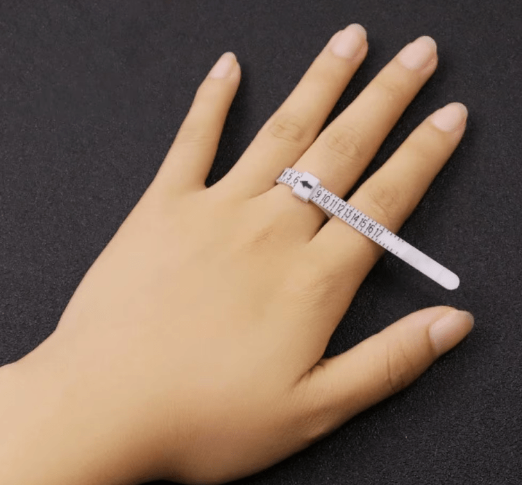Medidor de anillos, herramienta de medición de tamaño de dedo - Quierox - Tienda Online