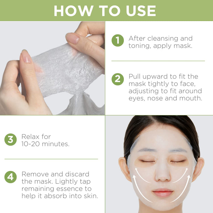 Mediheal La mejor mascarilla coreana oficial de hoja – Máscara facial esencial de árbol de té, 4 hojas - Quierox - Tienda Online
