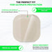 MedVance TM Hydrocoloid - Apósito adhesivo hidrocoloide con borde con cojín de espuma - Quierox - Tienda Online