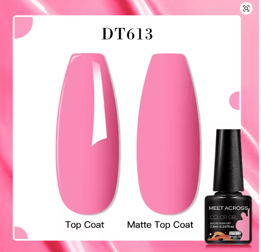 MEET ACROSS Esmalte de uñas en gel fluorescente de 7,3 ml - Quierox - Tienda Online